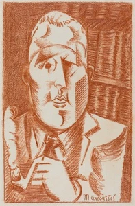 Guillaume Apollinaire 2"X3" Pin Botón Insignia - Imagen 1 de 2