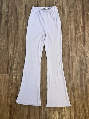 Лавандовые ребристые брюки для отдыха от Aster - Изображение 1 из 2