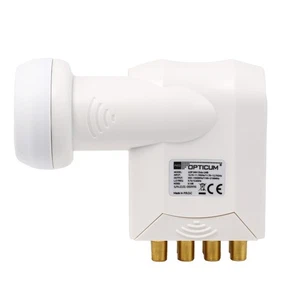 RED OPTICUM Octo LNB con contactos dorados 8 participantes 0,1dB 8 compartimentos digital - Imagen 1 de 7