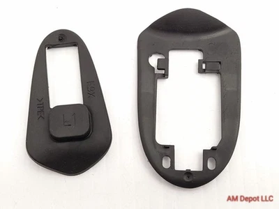 2007 BMW 335xi 335i 328i 328xi E90 E92 conjunto de vedação base maçaneta esquerda 2 peças - Imagem 1 de 2