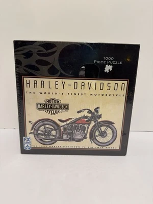 Rompecabezas Harley Davidson 1933 74 Big Twin Model 1000 piezas sellado de colección Foto 1 de 4