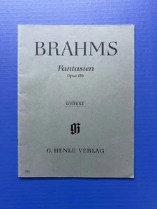 Brahms - Seven Fantasias - Henle Verlag Piano Score PB Very Good - Picture 1 of 7