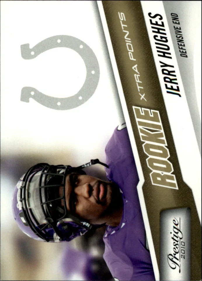 2010 Prestige Xtra Points Gold #254 Jerry Hughes /250 - FB - Image 1 of 2