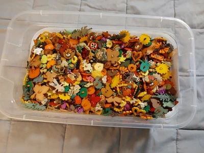 Jesse James Flatbacks/Botones - Nuevo - Juego de 30 Piezas - Tema Acción de Gracias/Otoño Foto 1 de 4