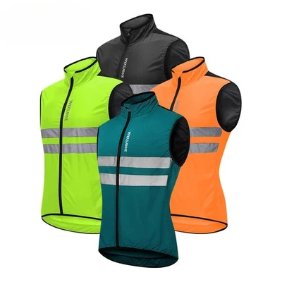 Quick Dry Cycling Vest Windproof Gilet Water-repellent Windbreaker Men Women  - Image 1 of 4