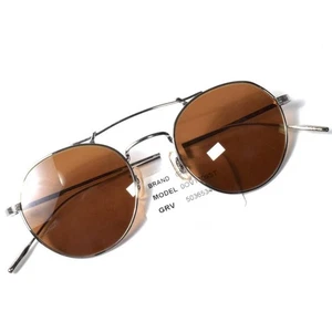 Occhiali da sole Oliver Peoples Reymont doppio ponte titanio nuovi originali rari - Foto 1 di 9