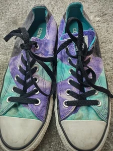 CONVERSE ALL-STAR Low SHOES Women's Size 8 multicolored Unisex - Picture 1 of 10