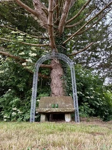 Metal Victorian Style Garden Arch Pergola Planter Archway - Picture 1 of 10