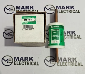 FUSIBLE LITTELFUSE JTD450 CLASE-J TIME DELAY 450A 600VOLT 300KA ENVÍO RÁPIDO - Imagen 1 de 9