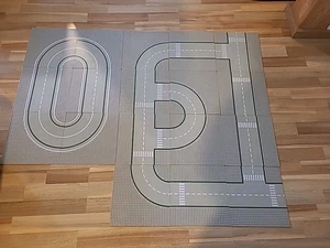 Lego Lot Konvolut Sammlung Straßenplatten 18 Platten Grau - Bild 1 von 1