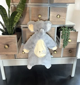 Douglas Baby Cuddle Toy Sshlumpies Joey Elephant Gray Security Blanket Lovey NEW - Picture 1 of 4