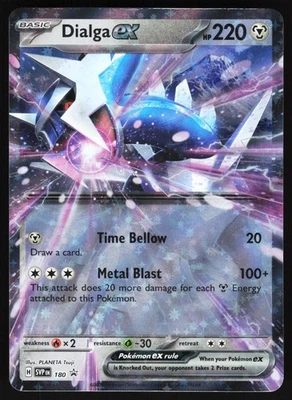 Dialga ex #180 Pokemon SV: Scarlet & Violet Promo Cards - Image 1 of 2