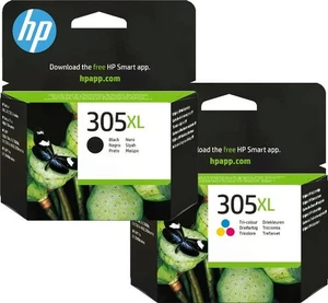 Original HP 305XL Black & Colour Ink Cartridge for Deskjet 2710 272X ENVY 60XX - Picture 1 of 6