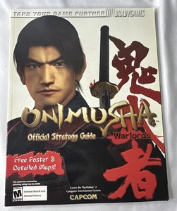 Onimusha Warlords Guía Oficial de Estrategia PlayStation 2 Juegos Brady con Póster - Imagen 1 de 6