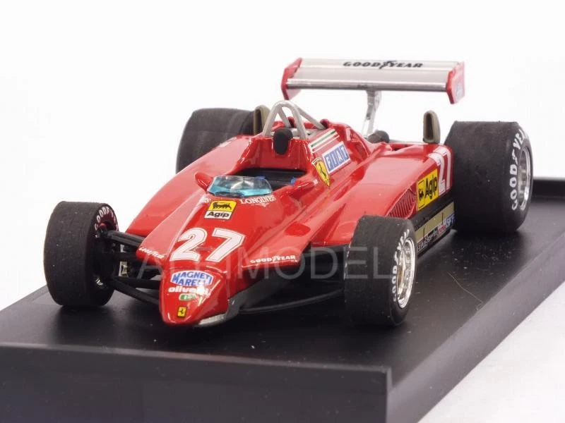 Ferrari 126c2 GP San Marino Villeneuve 1982 Brumm R267 1 43 Modellino Diecast