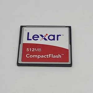 Lexar 512MB - Compact Flash Card Memory Card - Picture 1 of 3
