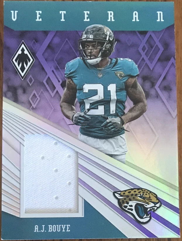 2019 Panini Phoenix Veteran Materials A.J. Bouye #VM-1 #’d 07/75 - Image 1 of 3