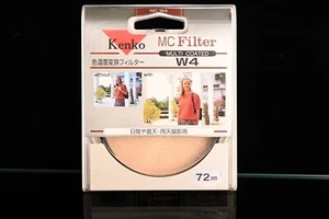 Kenko MC Filter Multi Coated W4 72mm [NEW] 1day Quick Free Shipping From JP - Picture 1 of 4