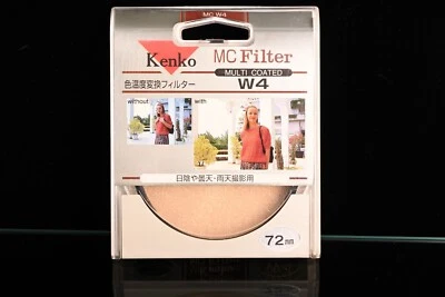 Kenko MC Filter Multi Coated W4 72mm [NEW] 1day Quick Free Shipping From JP - Image 1 of 4