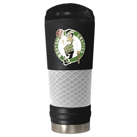 BOSTON CELTICS 24 OZ. STAINLESS STEEL VACUUM INSULATED TRAVEL COFFEE MUG Cover
