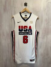 Vinatge USA team #6 LeBron James Size S Nike Basketball America jersey shirt kit