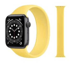 Original Apple Solo Loop Armband 42/44/45mm Größe 10 Ginger Sehr Gut - Zdjęcie 1 z 1
