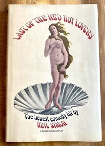 LAST OF THE RED HOT LOVERS par NEIL SIMON 1970 COMEDY PLAY THEATER COUVERTURE RIGIDE NF