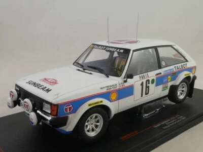 IXO Talbot Sunbeam #16 Frequelin Todt Rallye Monte Carlo 1981 1/18 18RMC095A.20 - Immagine 1 di 3