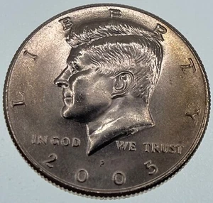2005 P Kennedy Half Dollar 50C - Circulated - Clad (SKU 178) - Picture 1 of 4