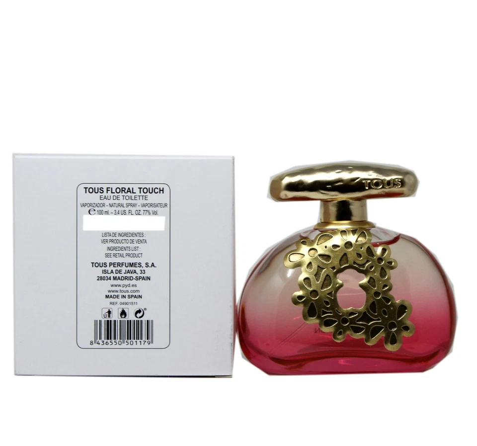 TOUS FLORAL TOUCH EAU DE TOILETTE SPRAY NATURAL 100 ML/3,4 FL.OZ. (T) - Imagem 1 de 1