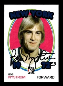 BOB NYSTROM SIGNED 2009-10 ITG 1972 THE YEAR IN HOCKEY #29 NEW YORK RANGERS - Picture 1 of 2