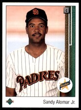 1989 Upper Deck Sandy Alomar Jr. Rookie San Diego Padres #5