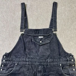 Mono Quintz Carpintero Jeans Vintage Cremallera Mosca Gran Tamaño Negro 32x50 - Imagen 1 de 10