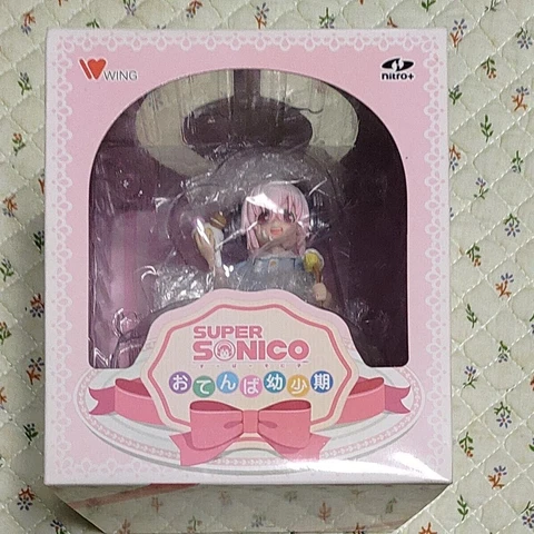 Super Sonico Childhood Action Figure WING International PVC 2014 From Japan Used Cover