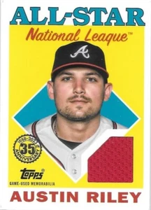 2023 Topps Series 2 1988 35th Anniversary All-Star Relic Austin Riley Braves - Picture 1 of 1