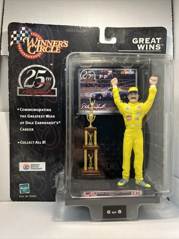 Winner's Circle Great Wins '79 Bristol 1st Win Dale Earnhardt Figure 6 of 8 NIP Cover