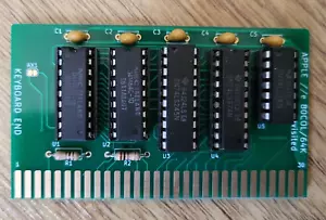 🇬🇧 Apple IIe 80 Column / 64K Expansion Card Revisted with Gold plated fingers - Picture 1 of 3