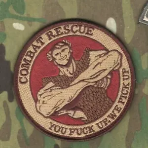 PARCHE vêlkrö de búsqueda y rescate de combate verde alegre afsoc pj pedro - Imagen 1 de 12