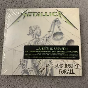 ...And Justice for All 30th Anniversary Expanded Edition Metallica CD New Sealed - Bild 1 von 2