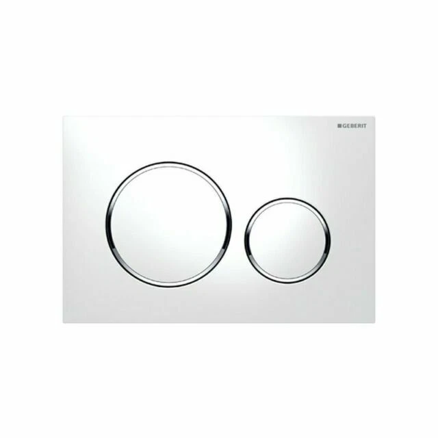 Geberit Sigma 20 Placca di Comando a 2 Tasti - Bianca (115.882.KJ.1)