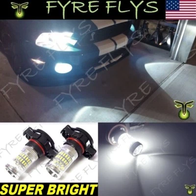 2 luces antiniebla LED blancas puras súper brillantes para Ford Mustang Shelby GT500 2007-2014 Foto 1 de 4