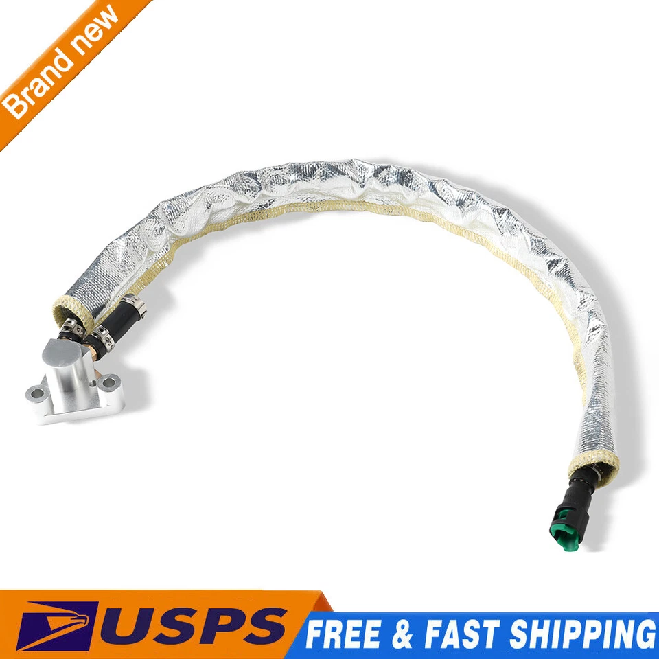 30720139 Fuel Rail Pressure Sensor Bracket Holder Kit For Volvo S80 XC90 Foto 1 de 4