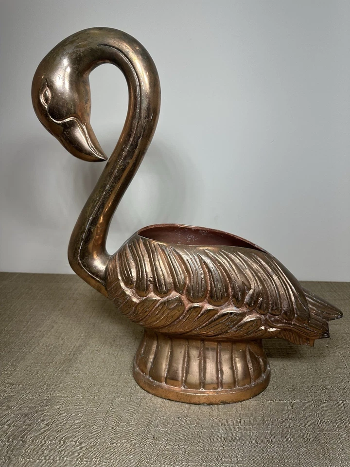 Absolut Elyx Cobre Flamenco Punzón Cubo de Hielo Enfriador de Vino Raro 20.5" Foto 1 de 4