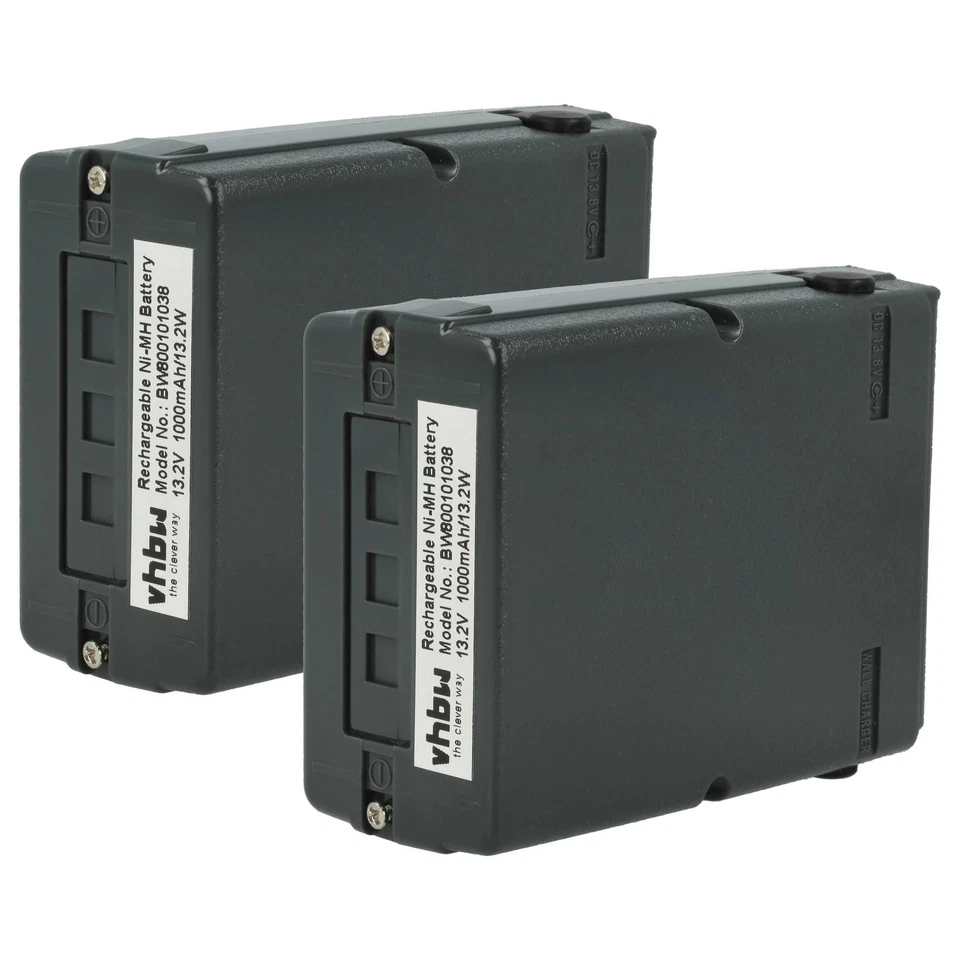 2x Akku für Icom IC-4AT IC-H16 IC-H12 IC-A21 IC-A20 IC-A2 IC-4GAT 1000mAh 13,2V - Bild 1 von 4