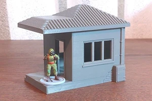 Guard Hut - Miniature Wargaming Terrain - Zona Alfa - Team Yankee - 3D Print - Picture 1 of 9