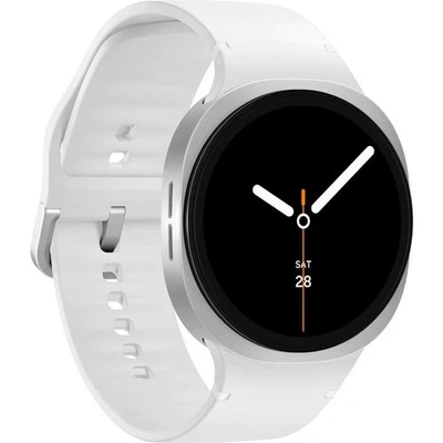 Samsung Galaxy Watch8 40mm Bluetooth Smartwatch – Silver, Health & Fitness - NEW - image 1 of 4