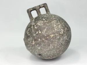 Vintage Aluminum Metal Deep Sea Fishing Float 8" Buoy Deep Sea Trawl - Picture 1 of 10