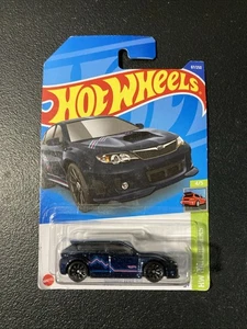 Hot Wheels Subaru WRX STI Dark Blue HW Hatchbacks 4/5 67/250 - Picture 1 of 4