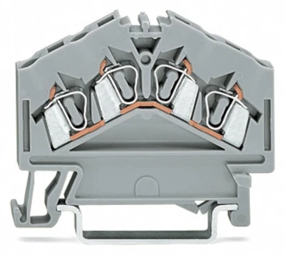 WAGO GmbH & Co. KG Durchgangsklemme 280-646 Durchgangs-Reihenklemmen