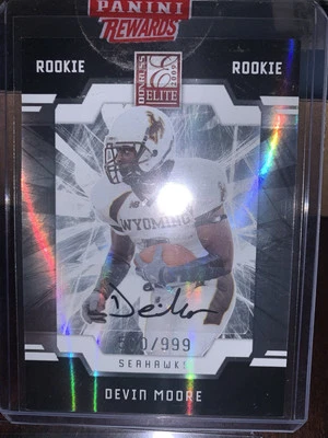 2009 Donruss Elite - Autographed Rookies #132 Devin Moore 500/999 (AU, RC) - Image 1 of 2